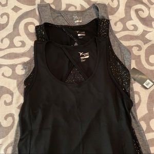 Set of 3 Old Navy Workout Tanks Size L